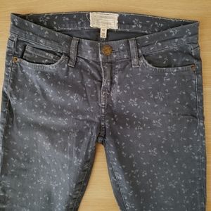 Current/Elliott printed ankle jean 26